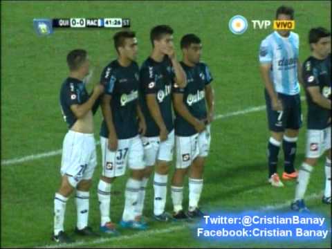 Quilmes 0 Racing 1 (Relato Pablo Legnani) Torneo Primera Division 2014