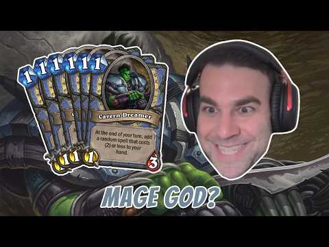 Mage GOD Dreads is BACK with 6 Cavern Dreamers!!! - Hearthstone Arena