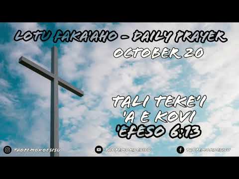 Tongan Daily Prayer - Tali teke'i 'a e kovi - 'Efeso 6:13