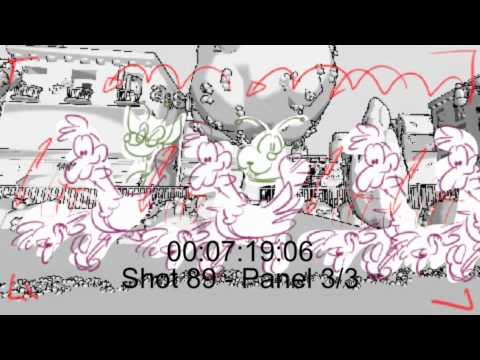 2010 THE GARFIELD SHOW.Saison 2. Planet of poultry. Storyboard