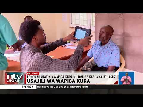 Usajili wa wapiga kura kwa halaiki kukamilika kesho (Jumanne)