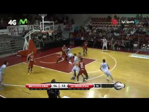 Los 16 puntos de Diego García ante Instituto.