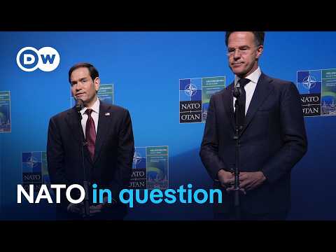'Why Is NATO Good for America?' Rubio questions alliance as Trump shifts troops | DW News