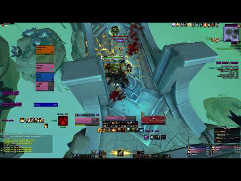 The Necrotic Wake Mythic +15 score +2 FORTIFIED BURSTING VOLCANIC PRIDEFUL Protection Paladin