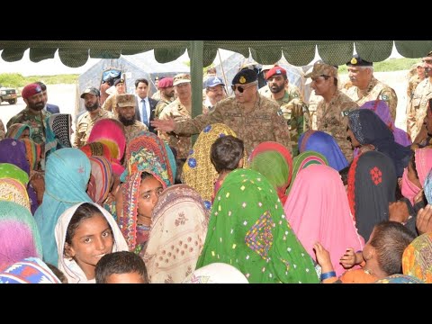 Press Release No 85/2022 - COAS Visited Flood Affected Areas of Badin - 23 Sep 2022 | ISPR