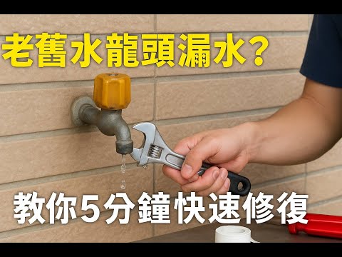DIY簡單更換水龍頭