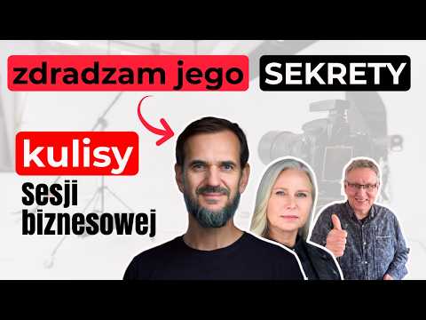 Fotograf podgląda fotografa, czyli kulisy sesji biznesowej u Marka Wołynko.