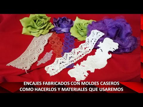 Encajes Fabricados CON Moldes Caseros