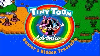 Tiny Toon Adventures: Buster's Hidden Treasure (Sega Genesis / Sega Mega Drive) Longplay Walkthrough