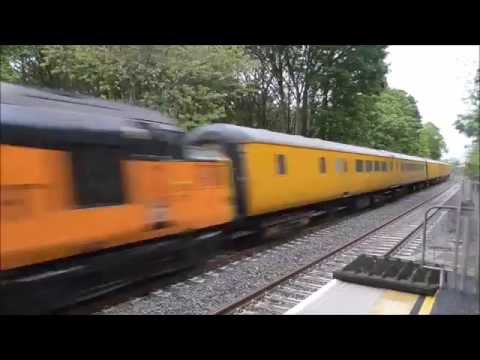 Colas 37219 & network rail test train at Keynsham