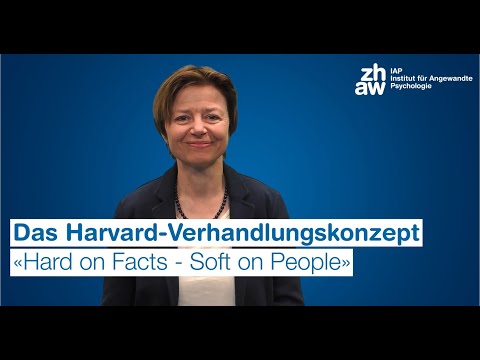 Verhandeln nach dem Harvard-Konzept