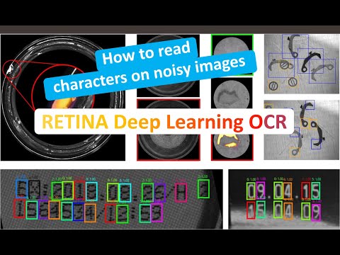 Character reading on noisy, curved and shiny industrial surfaces