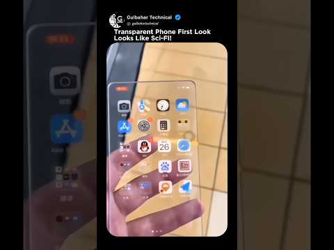 Transparent Phone Hands-On – The Future is Here! 🔥