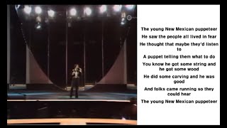 Tom Jones - The Young New Mexican Puppeteer - Lyrics