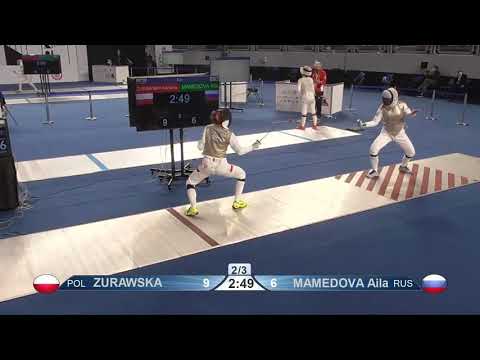 Cairo Worlds 2021 CWF - L16 - Zurawska POL v Mamedova RUS