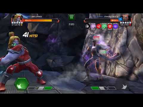 Omega Red 5/65 vs Nick Fury 5/65 AW Boss One shot! ~ Marvel Contest of Champions
