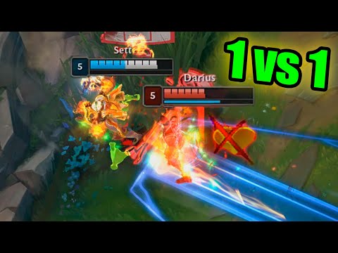 DARIUS vs SETT at LVL 5🤔