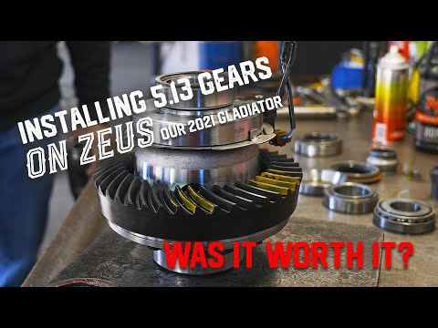 Re-gearing our 2021 Jeep Gladiator to Spicer Dana 5.13 gears. Was it worth the cost?