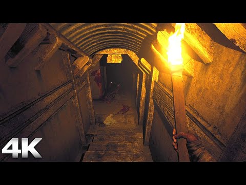 Amnesia The Bunker Final Boss And Ending 4K Ultra HD