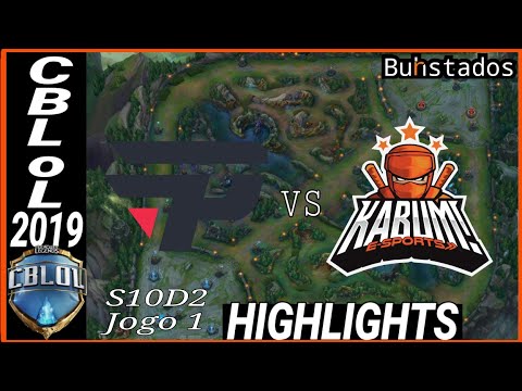 CBLoL 2019 paiN vs Kabum highlights do jogo 1.
