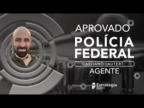 Cassiano was spot on and managed to pass his first exam: as a PF Agent.