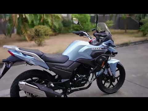 Мотоцикл Spark SP250T-5 (собранный с маслами) (Красный с черным)