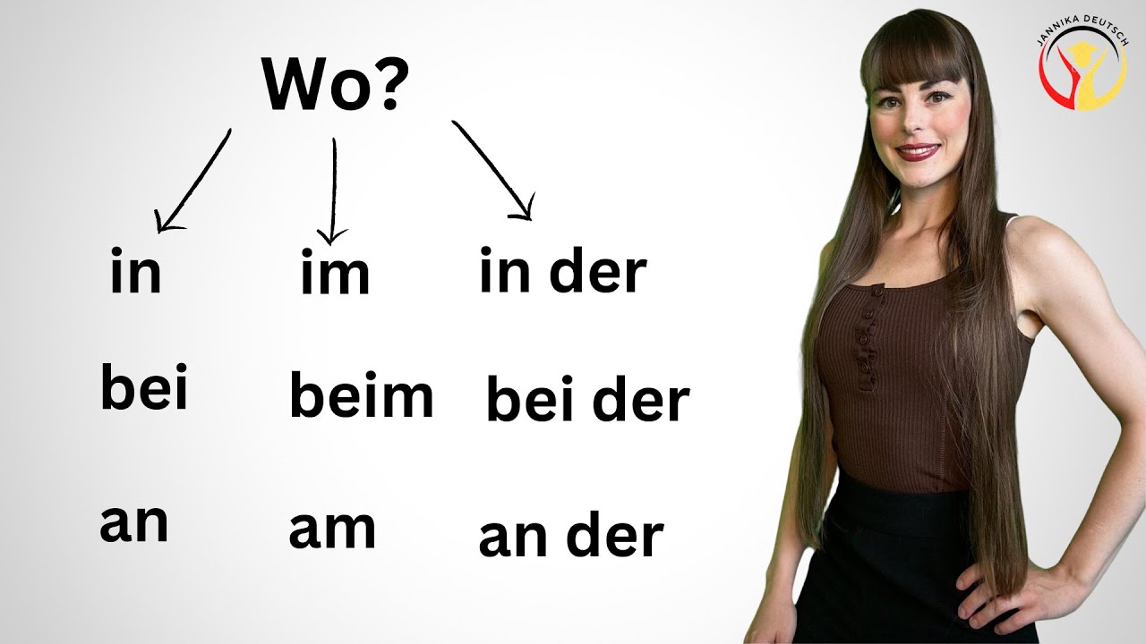 in, an, bei + Dativ in 7 Minuten! 💪 #deutschlernen #learngerman #german