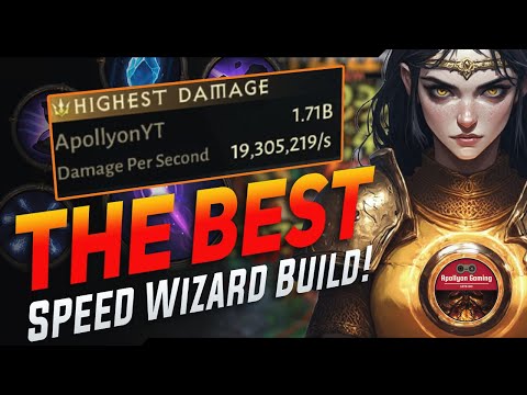 The Only Wizard Build You Need Right Now - FASTEST PVE KILLING MONSTER