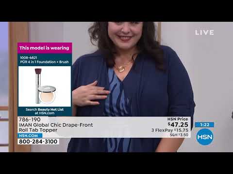 HSN | IMAN Global Chic Fashions 03.16.2022 - 08 PM