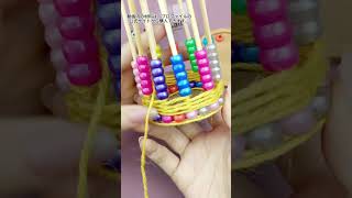 ✨超かわいい！パール風ビーズで作るペン立てDIY💖初心者でも簡単！