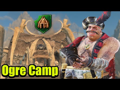 Ogre Mercenary Camp in Warhammer3 Campaign in a Nutshell