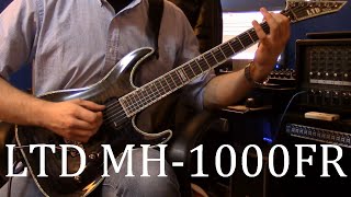 Video thumbnail for LTD MH-1000FR (Floyd Rose) Guitar Demo by Jake Pool Music