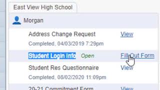 Accessing Student Login Info English