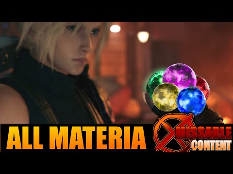 Final Fantasy 7 Remake All MATERIA Locations (Magnify, Elemental, Revival, Etc)