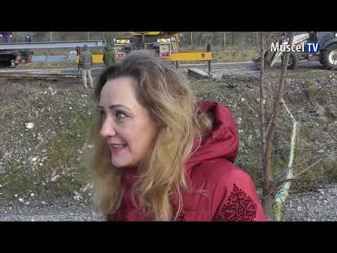 Jurnal MUSCEL TV 20.12.2021 Punte pietonală montată la Valea Româneștilor