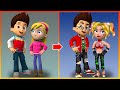 Ryder Paw Patrol And Katie Paw Patrol Glow Up Paw Patrol The Movie