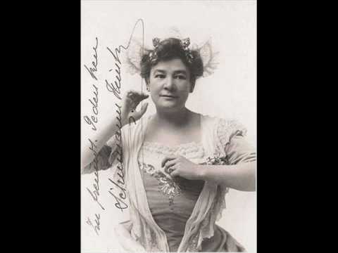 Madame Ernestine Schumann Heink sings Gluck's beautiful 'Que faro senza Euridice,"  (In German) 1907