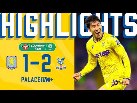 DAICHI KAMADA SCORES WINNER!!! 🇯🇵🚀 | EFL Cup Highlights Action: Aston Villa 1-2 Crystal Palace