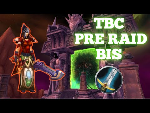 TBC Warrior Pre-raid BIS 2026 (Burning Crusade Classic Anniversary)