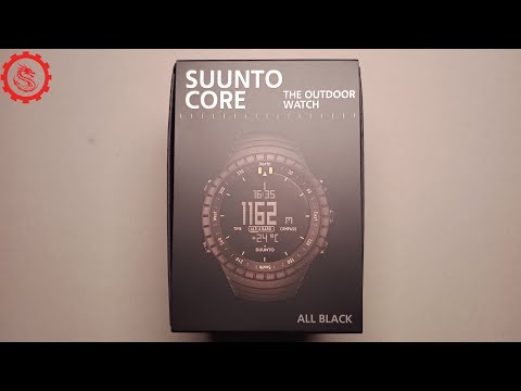 Unboxing Suunto Core All Black