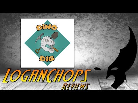 Logan Chops Reviews - Dino Dig (Kickstarter Quickie Preview)