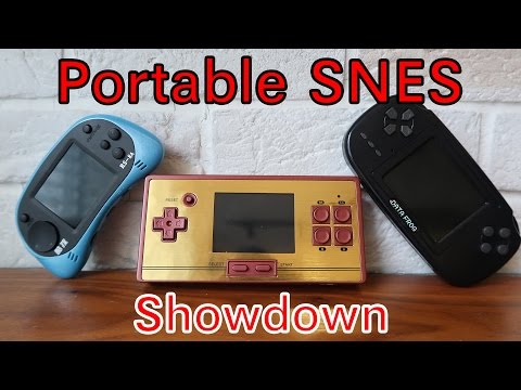 Portable SNES Showdown! (FC Pocket vs. Data Frog vs. CoolBaby RS-8A)