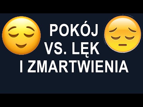 Pokój vs. lęk i zmartwienia