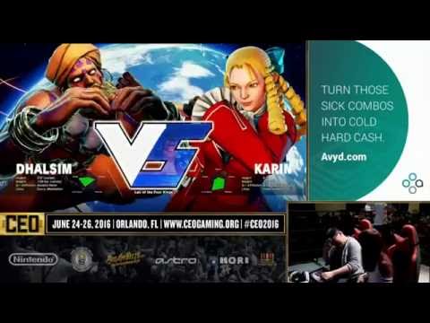 CEO2016 SFV RUMBLE - GUILTY vs EG JUSTIN WONG