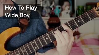 Nik Kershaw - Wide Boy Guitar Tutorial Including Solo