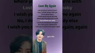 Download lagu Love Me Again – V (BTS) | Heartfelt Lyrics | Layover Album | Kim Taehyung 💜 mp3