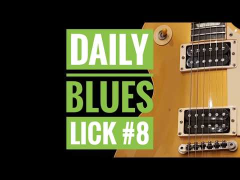 Andy's Lab - Daily Blues Licks #8 - Guitar Lesson