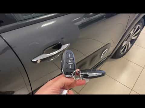 Using Keyless entry and ignition on a Citroen C3 Automatic