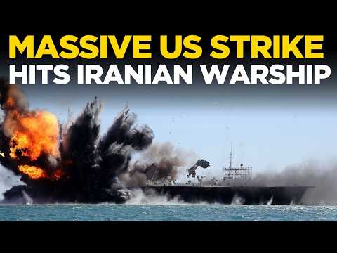 US-Iran War LIVE: US Forces Launch Huge Strike on Iranian Warship | Trump | World News LIVE