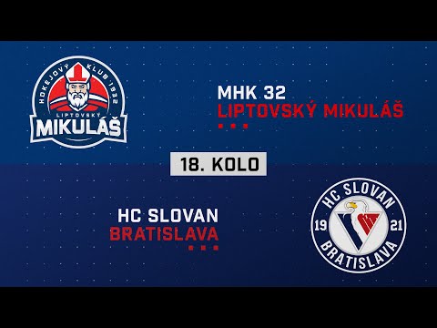 18.kolo MHK 32 Liptovský Mikuláš - HC Slovan Bratislava HIGHLIGHTS